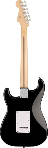 Fender Squier Sonic Stratocaster Electric Guitar Maple Fingerboard White view 2