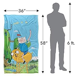 Adventure Time Best Bros Silky Touch Super Soft