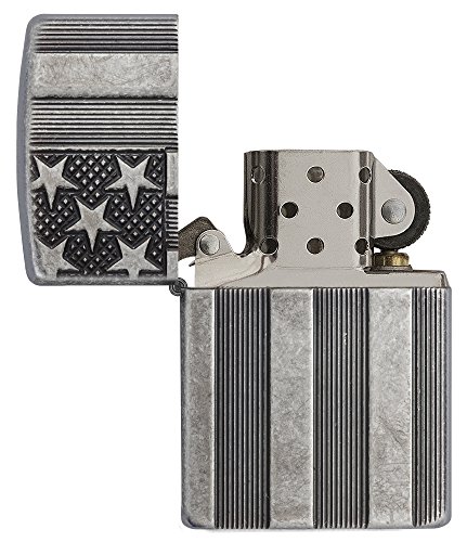 3 Zippo+American+Pocket+Lighter+Antique