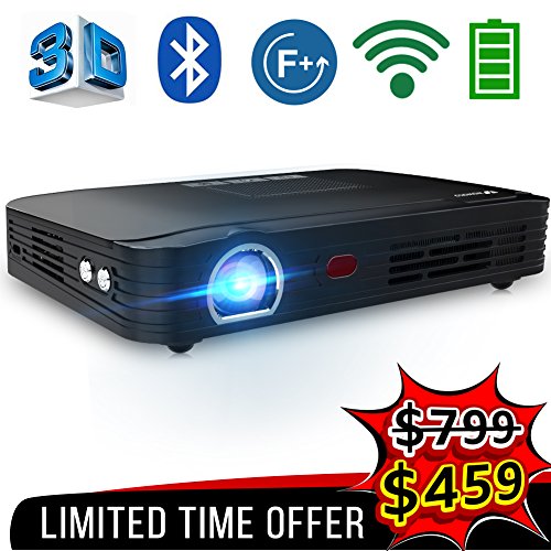 Wowoto t8e full hd mini portable projector wifi&blu…