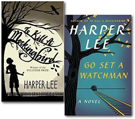 Harper Lee To Kill A Mockingbird and [Hardcover] Go Set a Watchman 2 Books Collection Set
