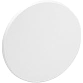 Prime-Line U 9265 Vinyl Circular Wall Protector with Self-Adhesive Backing, 7-In. Diameter, White (Single Pack)