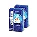 Lavazza Dek Ground Coffee Blend, Decaffeinated Dark Espresso Roast, 8.8-Ounce Bags (Pack of 2)