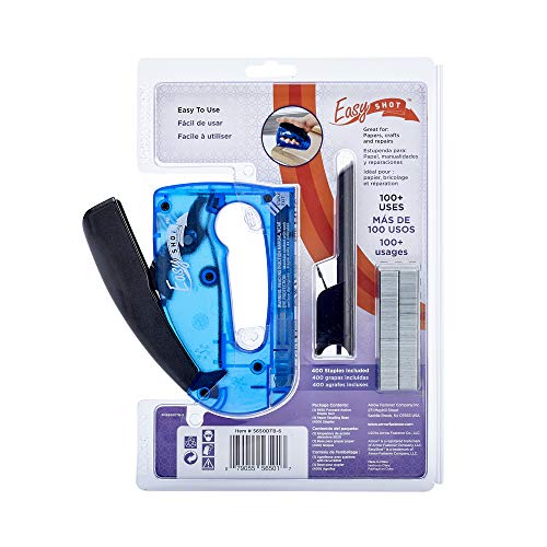 Blue Arrow Fastener 5650DTB6 Easyshot Multi Stapler Manual Staplers Office