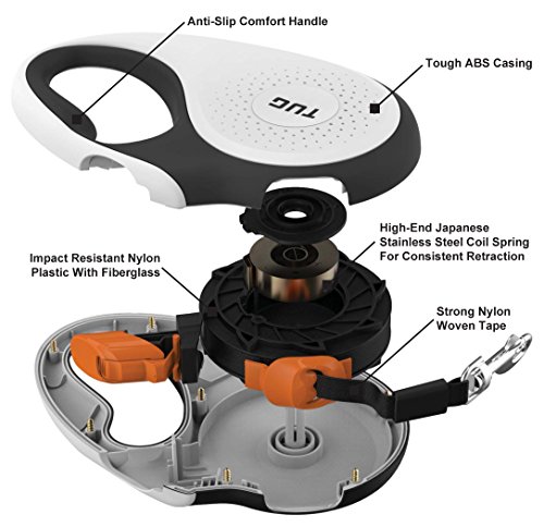 2 TUG+Tangle+Free+Retractable+Anti+Slip+One+Handed