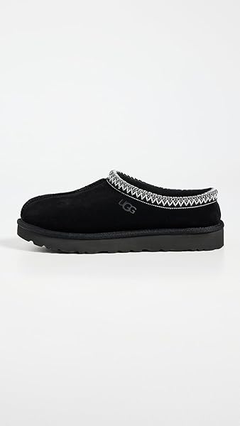 UGG WOMEN’S TASMAN II SLIPPER, BLACK, 7