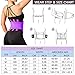 Jueachy Waist Trimmer for Women Workout: Sweat Waist Trainer for Womens - Easy Clean for Men Gym Purple