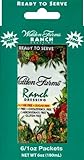 Walden Farms Ranch Salad Dressing Packets - 6 1 oz. packets per box (2 boxes)