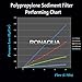 6PP-10B-1M Big Whole House Water Filter Sediment, 4.5x10-Inches, 1Micron WELL-MATCHED with RFC-BBSA, W15-PR, WFHD13001B, GXWH35F, GXWH30C, HF45-10BLBK10PR and AP817 6-Pack
