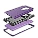 Sumsung Galaxy S9+ Plus Case, Acxlife Galaxy S9 Plus Case Shockproof Heavy-Duty Protective Hybrid Cover Card Slot Holder Opened Back Mirror & Kickstand Case for S9 Plus (2018)(s9plus_Card_Purple)