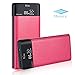 MEZONE Portable Phone Charger Power Bank 10000mah Fast Charge External Battery Charger with LCD Digital Screen, 2-USB Ports for iPhone iPad Samsung Smart Phone Tablet (hot-pink)