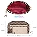 Women Coin Purse Shell Leather Coin Pouch Key Chain Small Makeup Bag (B)