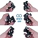 Infinity Magic Cube EDC Toy - Fidget Rubiks Cube Pressure Reduction Toys, 8 Block of Spining Cube Fidgeting, Killing Time Toys Infinite Cube For ADD, ADHD, Anxiety, Autism, Plastic, Black
