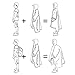Terra Hiker Waterproof Rain Ponchos, Hiking Rain Jackets, Reusable Rain Coats for Outdoor Activities