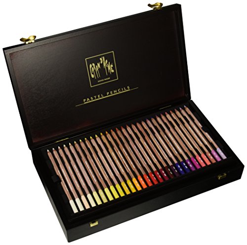 Caran D'ache Set of 84 Pastel Pencils In A Wood Box (788.484)