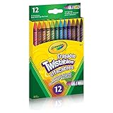 Crayola 12 Erasable Twistables Coloured Pencils