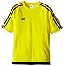 adidas Kids' Soccer Estro Jersey, Yellow/Black, Medium
