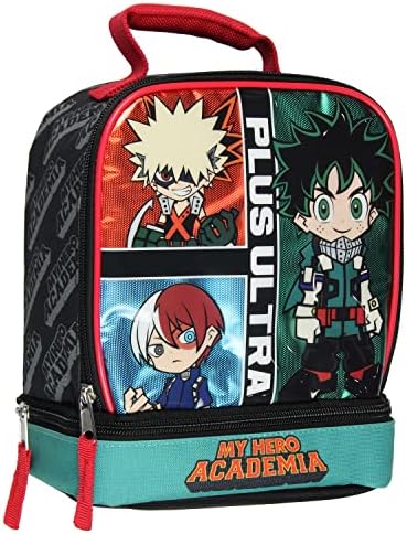 Amazon.com | Bioworld My Hero Academia Backpack Anime Manga Deku Bakugo  Shoto Todoroki School Travel Backpack | Kids' Backpacks