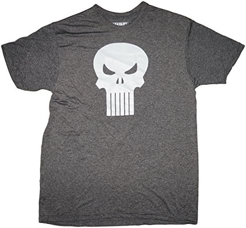 Marvel Men's The Punisher Active Crewneck Tee