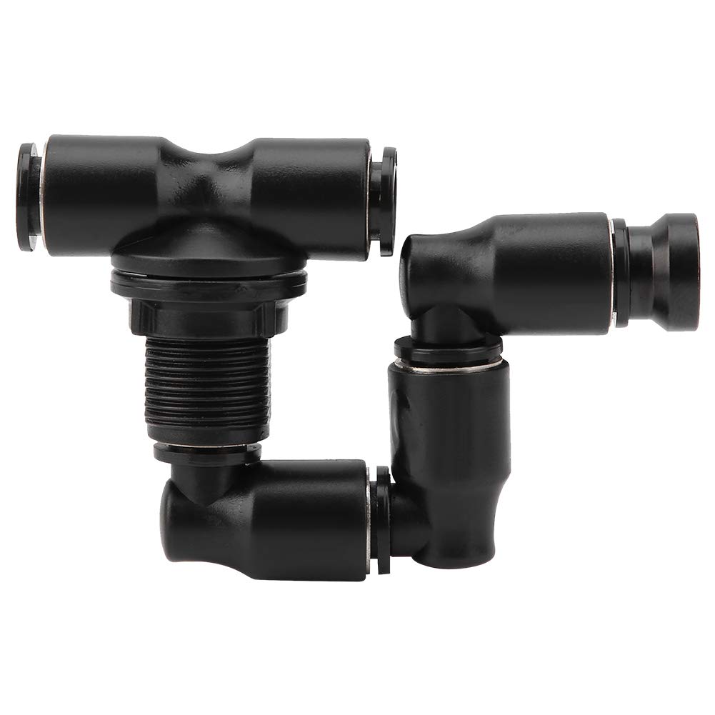 Pissente Reptiles Fogger Mist Sprinkler, 360° Adjustable Ecological Landscape Rain Forest Tank Pet Cooling System Reptiles Terrarium Nozzle for Rainforest Tank Amphibians Plants Flowers