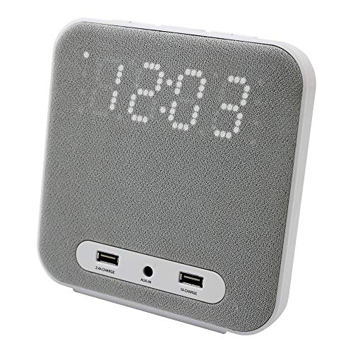 Buy HANNLOMAX HX145CR Alarm Clock Radio, PLL FM Radio, Digital Clock