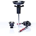 Portable Bottle Hookah Stem, Hookah Shisha Set/Kit, Ceramic Shisha Bowl, Hookah Hose, Stem, Suitable for Glass Bottles, Wine, Champagne