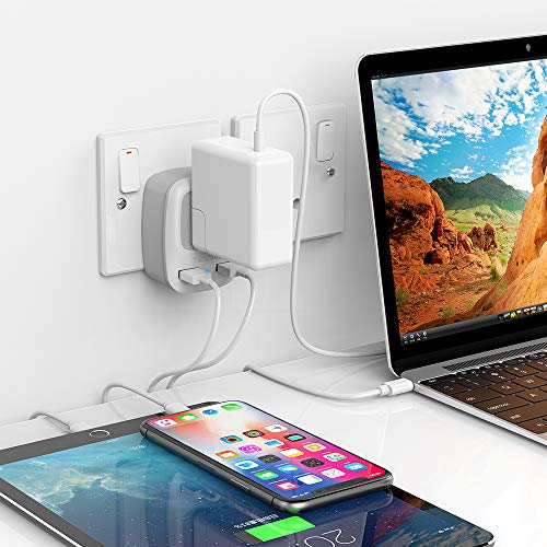 TESSAN South Africa Power Adapter, International Grounded Travel Plug