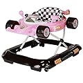 Dream On Me Victory Lane Baby Activity Walker, Pink with BONUS Hypoallergenic, Unscented Baby Wipes, 128 Count