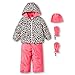 Carter's Just One You™ Made Little Girls Snowsuit Set with Hat & Mittens