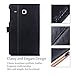 ProCase Galaxy Tab E Lite 7.0 Case/Tab 3 Lite 7 Case - Stand Folio Case Cover for Galaxy Tab E Lite 7-inch Tablet/Tab 3 Lite 7, with Multiple Viewing Angles, Document Card Pocket (Black)