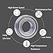 625ZZ 5 x 16 x 5 mm Deep Groove Ball Bearing, 10 Pcs, Metal Shielded Miniature Ball Bearings, Single Row, Fit for Skateboard Bearings, Hand Spinner, Brush Motor, Roller Skates etc. (Pack of 10)
