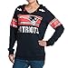 Womens New England Patriots Athletic Hoodie Pullover