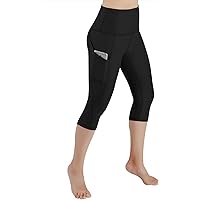 ODODOS Out Pocket High Waist Yoga Pants,Tummy Control,Pocket Workout Yoga Pant