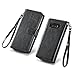 Joopapa Galaxy Note 8 Case, Note 8 Pu Leather Magnetic Wallet Flip Cover Case with ID&Credit Card Holder Slot Built-in 9 Card Slots & Wrist Strap for Samsung Galaxy Note 8 (Black)