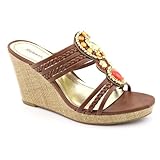 Style & Co Elli Womens Open Toe Wedge Sandals Shoes