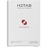 H2Tab Molecular Hydrogen Water Drinking Tablets, 30 Count | 12 PPM, Supports Muscle Recovery &amp; Metabolism, Cellular, Brain &amp; Gut Health, H2 Antioxidant, Magnesium-Based