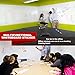 Dry Erase Wall Decal, KINDAX Self-Adhesive Wall Sticker Wall Paper Whiteboard Sticker for School, Office, Home 17.8 by 78.7 Inches, Free 1 Marker Pen (White)