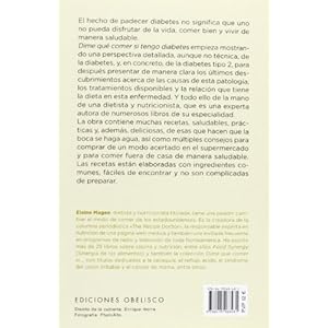Dime que comer si tengo diabetes (Salud Y Vida Natural) (Spanish Edition)