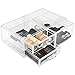 Sorbus® Acrylic Cosmetics Makeup and Jewelry Storage Case Display Sets –Interlocking Drawers to Create Your Own Specially Designed Makeup Counter –Stackable and Interchangeable