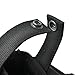aokur Adjustable Drop Leg Holster, Tactical Hunting Leg Pistol Gun Pouch Holder Thigh Gun Holster, Left Handed Set Black