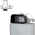 JJC Camera Eyecup Eyepiece Viewfinder for Olympus OM System OM-5 OM-D E-M5 Mark III II & OM-D E-M10 Mark III II Camera, Soft Silicone Eye Cup Replaces Olympus EP-16 EP-15