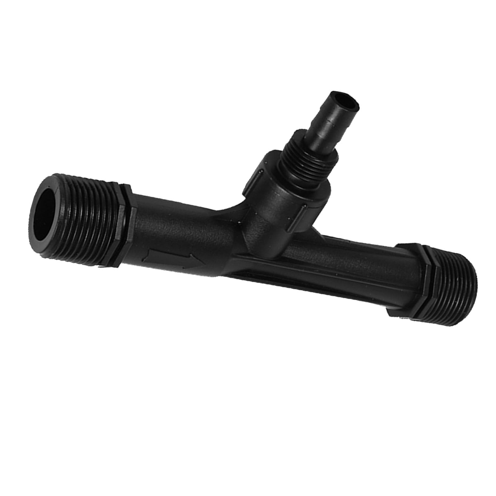 Irrigation Venturi Fertilizer Injector Tube, 1/2" 3/4" 1 Inch Plastic Fertilizer Mixer Injector for Garden Agriculture Watering System, Black Irrigation Tool for Efficient Water and Nutrient Delivery โ image 1