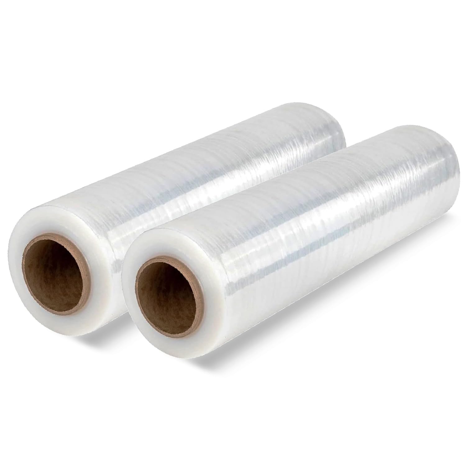OFITURIA Transparent Plastic Packaging Film, 50cm x 200m, 2 Units, Adhesive Closure