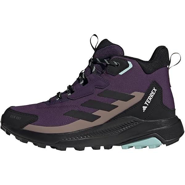 Amazon.com | adidas Terrex Ax4 Mid GTX W Shoe, Silver Violet/Blue