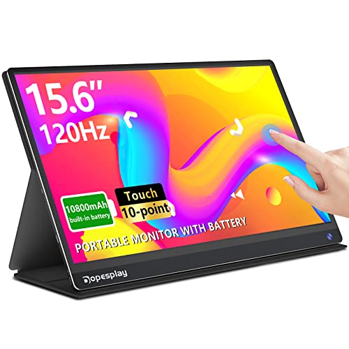 Dopesplay 120Hz Portable Monitor Built-in