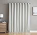 HLC.ME Camden 100% Complete Full Blackout Thermal Insulated Window Curtain Grommet Panel for Sliding Glass Patio Doors - Energy Efficient, Complete Darkness, Noise Reducing - (100