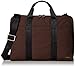 Fossil Men's Mercer Nylon Workbrief, Brown, One Size