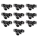 OULII 10pcs Tube Air Line Quick Fittings Joint Adapter Couplings OD 6mm 1/4'' Tee Union Pneumatic Push Connector
