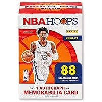 2020/21 Panini Hoops NBA Basketball BLASTER box (88 cards/bx incl. ONE Memorabilia or Autograph card)