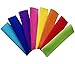 Ozera 8 Pack Antifreezing Popsicle Bags Freezer Popsicle Holders Reusable Neoprene Insulation Ice Pop Sleeves - Bright Colors & Stitched Edges Design